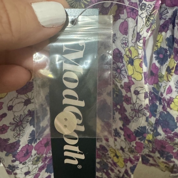 ModCloth Floral Patch Pleasantries Blouse Size XS - Picture 4 of 5